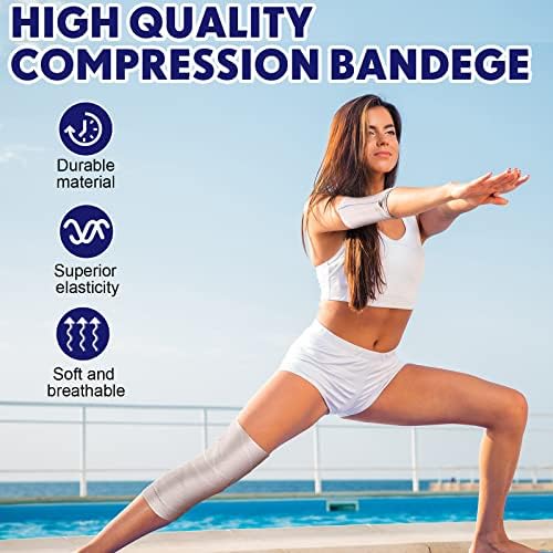 Reginary compression bandage applied to a wrist for joint stability.