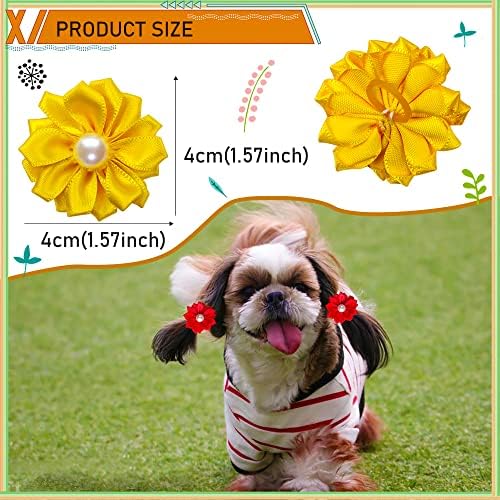 Bulk set of 80 Mruq Pet pet hair grooming bows