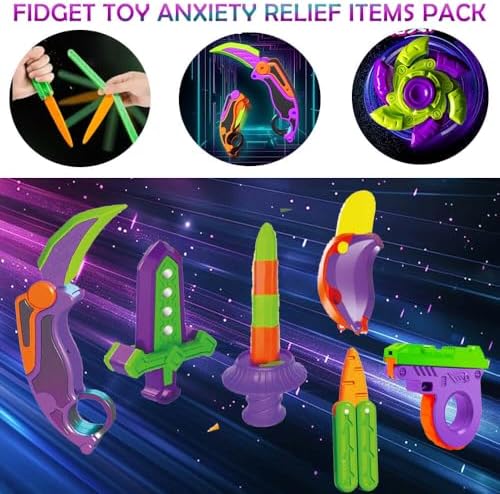 Side profile of the premium plastic decompression toy with smooth rounded edges for safety