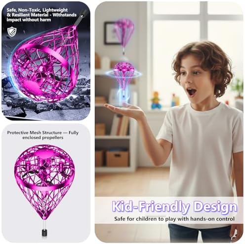 Tikduck rechargeable purple bouncing toy demonstrating three-dimensional flip capabilities.