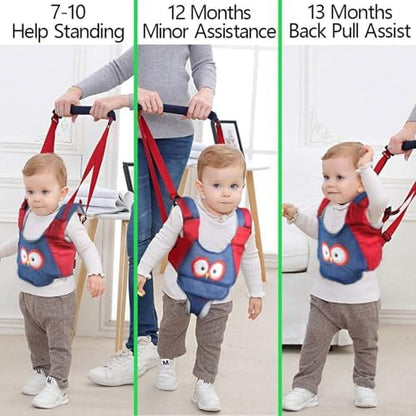 Happy Walk adjustable infant walker harness safety buckle detail