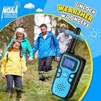 Wishouse kids adventure gear showcasing the integrated bright flashlight and emergency SOS siren.