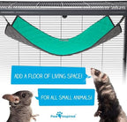 Reversible green and gray hammock flat layout