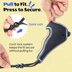 TinyRex small dog muzzle packaging and instruction details.