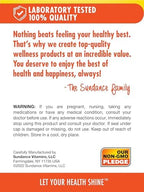 Sundance Flaxseed Oil 90 softgels packaging lifestyle display