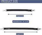 Close up view of the heavy duty zinc alloy double swivel snaps on the horse sheet replacement strap