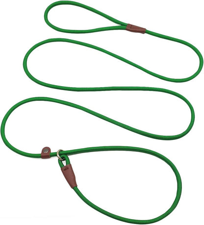 MayPaw Slip Lead Control Leash for Dogs No Pull, 13+ Colors Classic Dog Lead 7 FT Pet Slip Leash, 1/4" Rope Leashes for Small Medium Animals (7ft*1/4", Black) - Image 9