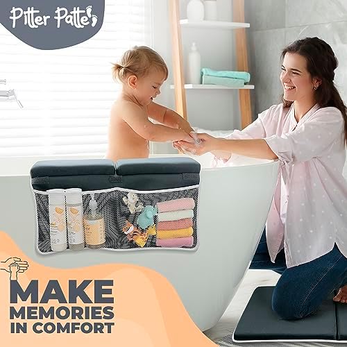 Pitter Patte cushioned bath kneeler pad with non-slip base