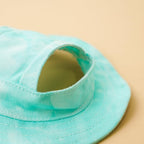 GDQ bucket hat on small pet showing fit and style