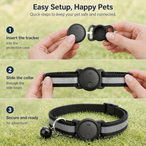 Joygiee anti lost pet locator keychain and silicone sleeve combo