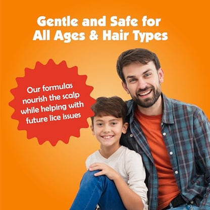 Nit Free Terminator Comb close up showing micro-grooved teeth for lice removal