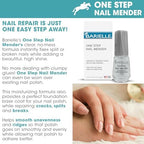 Close up of Barielle 0.47 Ounce nail mender label details