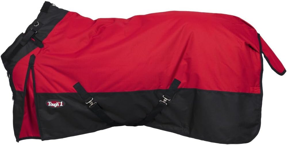 TOUGH1 1200D Turnout Blanket with SNUGGIT, 300-G, Turquoise, 72-in - Image 10
