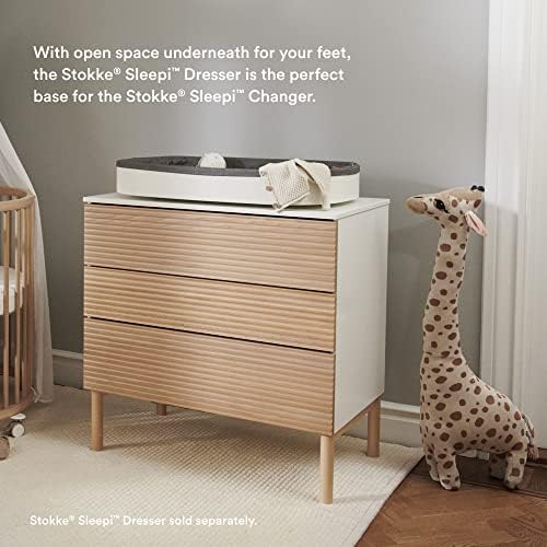 Stokke Sleepi Changer top view of soft mattress pad