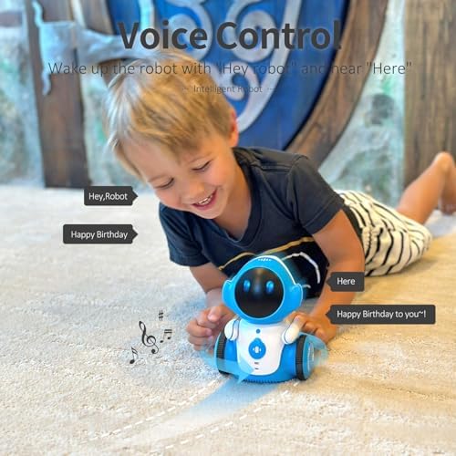 Gilobaby robot toy charging with USB cable