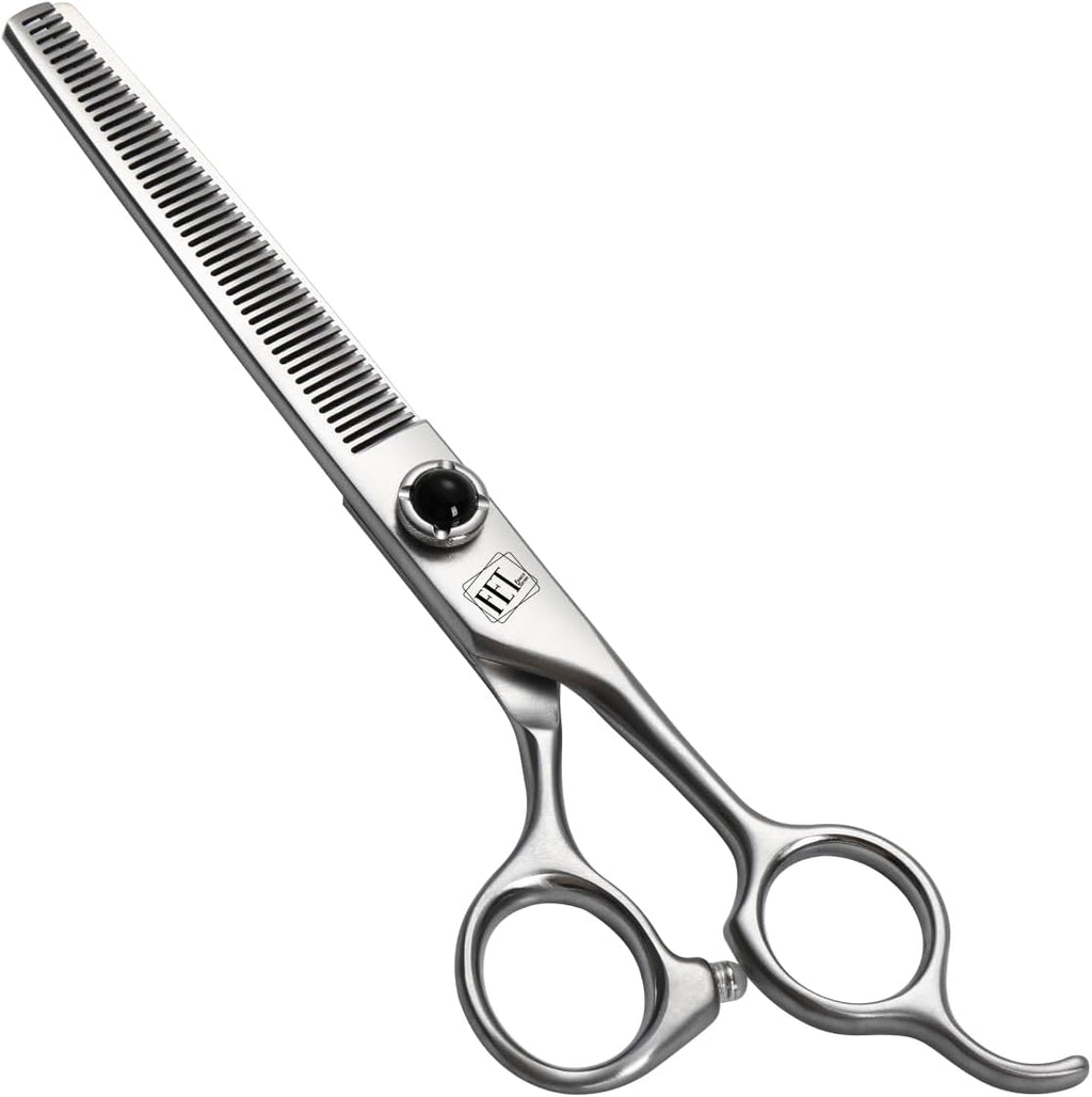 Dog Grooming Scissors: 7.5 inch Pet Curved Shears Made Of Japanese 9CR Advanced Stainless Steel Professional Grooming Scissors for Dogs Cats and Other Pets - Image 10