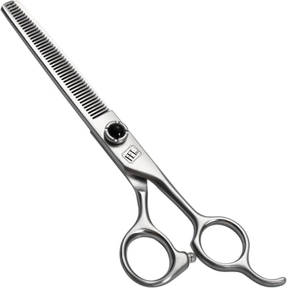 Dog Grooming Scissors: 7.5 inch Pet Curved Shears Made Of Japanese 9CR Advanced Stainless Steel Professional Grooming Scissors for Dogs Cats and Other Pets - Image 10