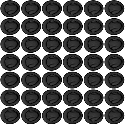 Close up view of textured black anti static finger sleeves for electronics repair safety