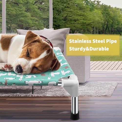 Elevated Dog Bed Pet cot for Small Dogs, Indoor and Outdoor Use for Small Pets - Image 3