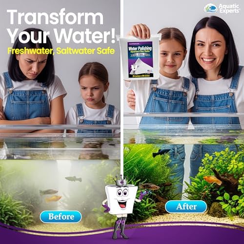 Aquarium filter pad installed inside a sump filtration system