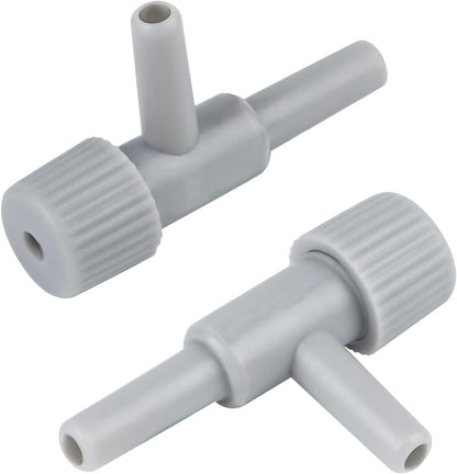 Pawfly Aquarium Air Control Valves for 3/16" ID Airline Tubing Single Way Plastic Air Flow Controllers Regulators Adjustable Blue Hose Connectors Air Pump Accessories for Fish Tanks, 10 Pack - Image 10