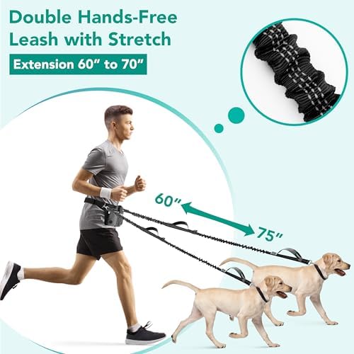 Adjustable waist belt for PetAmi hands free dog walking