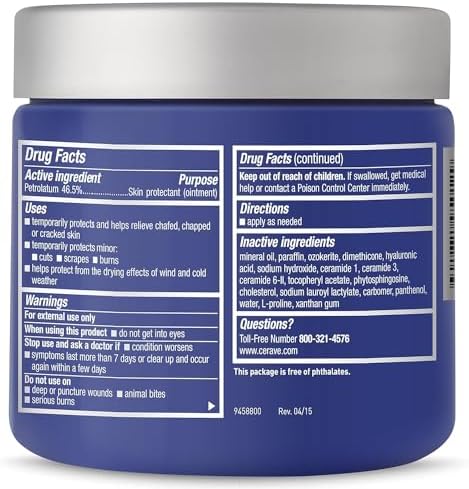 CeraVe NEA accepted healing balm for eczema-prone sensitive skin lanolin-free fragrance-free
