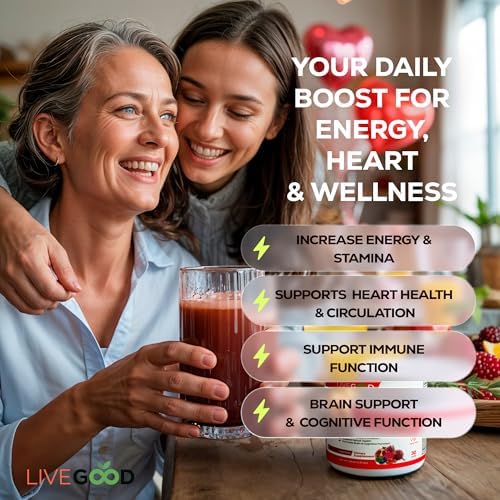 Organic Super Reds powder container nutrition facts