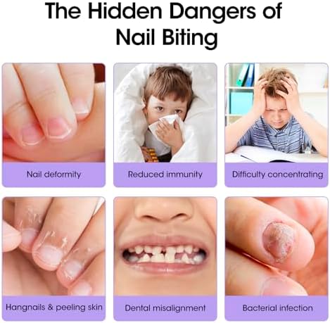Gellen dual action nail care solution for habit correction and nail repair