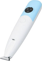 Bletilla low vibration pet grooming clipper showing complete contents with brush