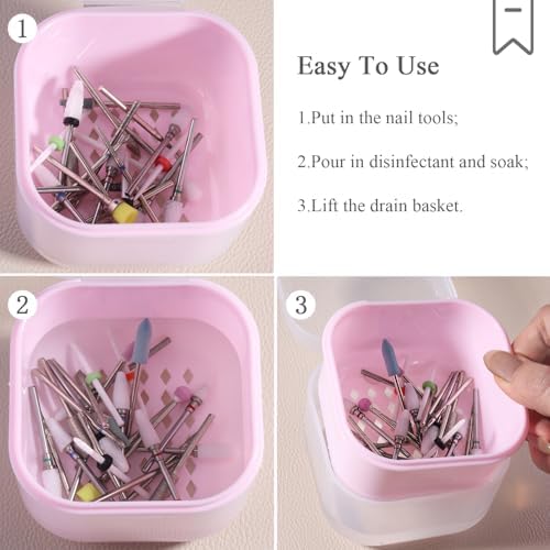Side profile of FSpronail sterilization cup for nail art accessories