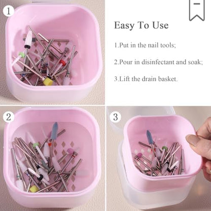 Side profile of FSpronail sterilization cup for nail art accessories