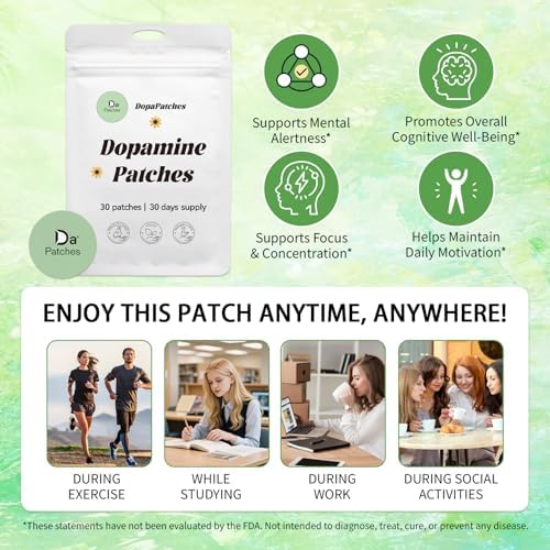 Lifestyle shot of the positivity support patch for daily mental wellness.