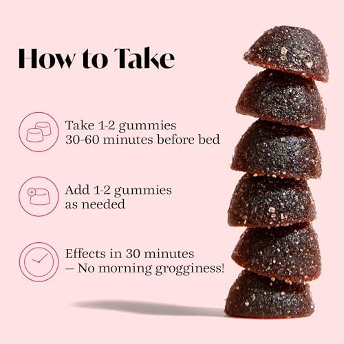 Texture and shape of the purple blueberry lavender flavored botanical gummies.
