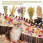Sukh Natural Hamster Bedding Sprays - Foraging Habitat Decor Cage Accessories, Hideout Enrichment for Dwarf & Syrian Hamsters, Gerbils, Mice and Other Small Animals - Image 4