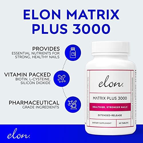 Pharmaceutical grade nail strengthening supplements for peeling cracked nails