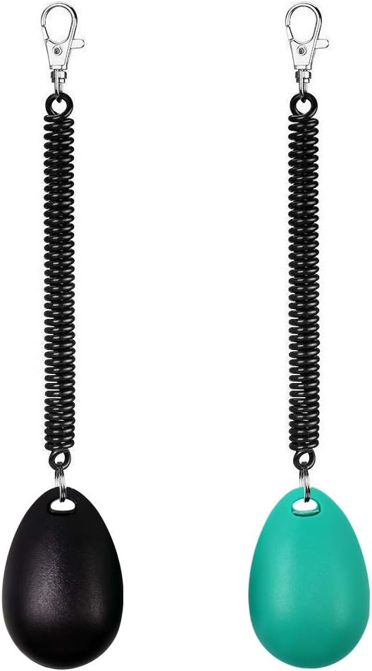 OYEFLY pet behavioral clicker with elastic wrist strap black color