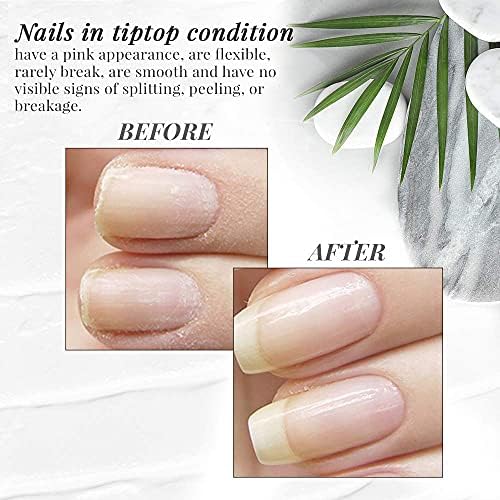 Nail Tek micro fiber and calcium infused nail foundation bottle profile.