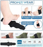 HGBOO orthopedic arch support packaging showing two pieces for foot care.