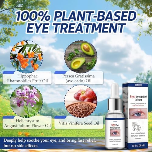 Natural plant-based ingredients of Penntr eye serum