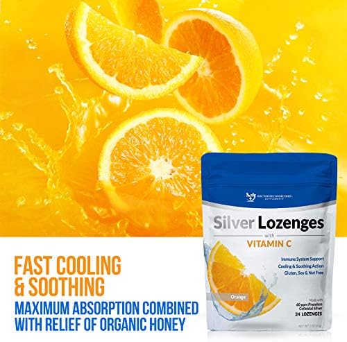 Doctor Recommended Silver Lozenges side profile packaging