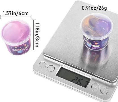 ZJOFP galaxy slime kit packaging highlighting safe and non toxic stress relief toy