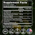 Joyli CoQ10 120 softgels package side view