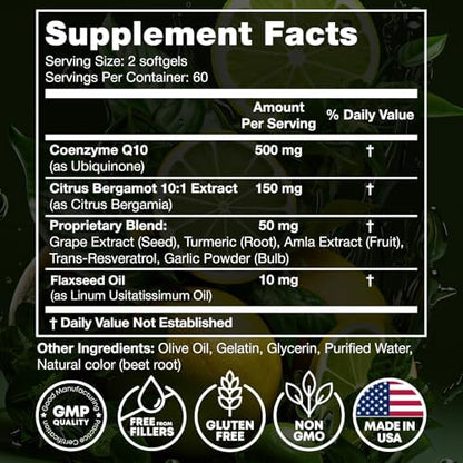 JOYLI Nutrition organic certified gluten free health supplement bottle perspective angle