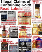 EnerGold 0.4 Ounce bottle size perspective and exterior design