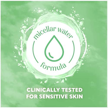 Summer's Eve Aloe Love micellar formula cleansing wipes for odor protection.