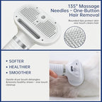 Raiwav grooming tool drying long dog hair