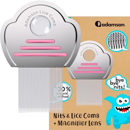 Ycfish Yolev 4 Pcs Dandruff Comb set in pink blue white and black colors