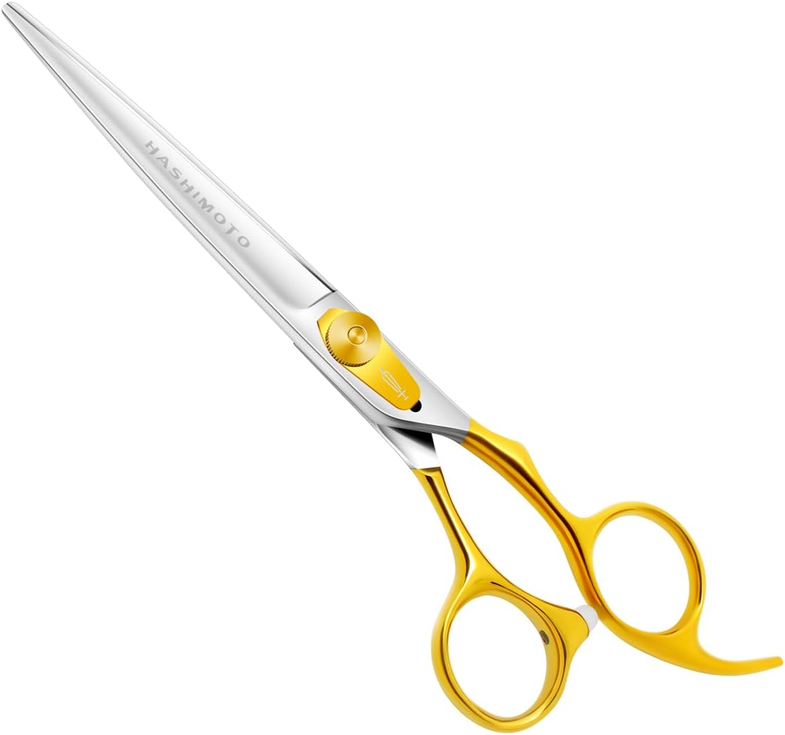 HASHIMOTO Curved Scissors for Large Dog Grooming,8.0 inches, Designed for Professional Groomers or Family DIY Use. - Image 9