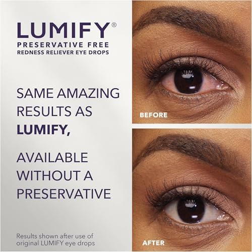 Bausch and Lomb LUMIFY twenty single use vials for sensitive eyes
